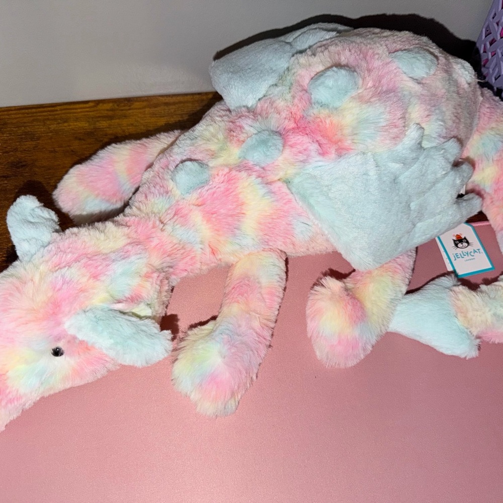 Jellycat Lazulia Dragon Large NWT